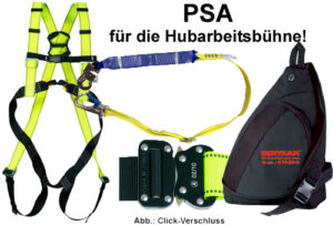 BERTRAM® Arbeitsbühnen PSA kaufen - Mit Sicherheit nach oben!