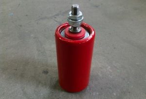 Seitenführungsrolle Ø 60/12x120 mit einseitig M12x35, leicht