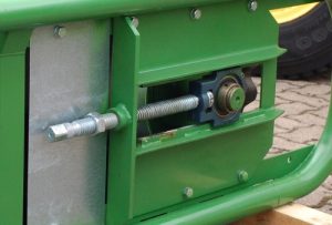 Spindelspanneinrichtung lackiert mit UCT210/50-Lager für BGM 500-650