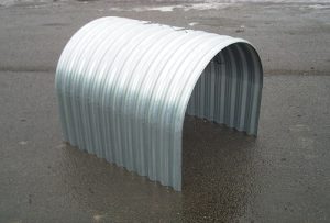 Abdeckhaube Standard 27/100/0,8 mm für GB 500 mm, KB 850 mm, NL 800 mm, H 653 mm