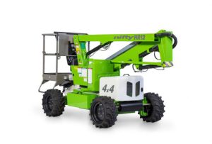 selbstfahrende Gelenkteleskoparbeitsbühne Niftylift HR12 4x4, werksneu