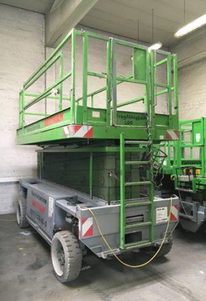 Scherenarbeitsbühne Liftlux Potain SL 153-18 E 2WD